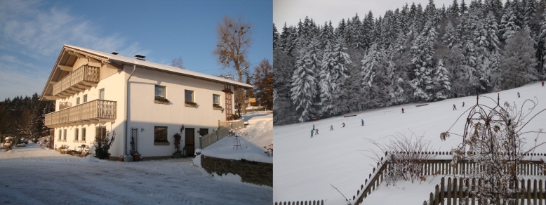 Skilift Greising direkt am Haus